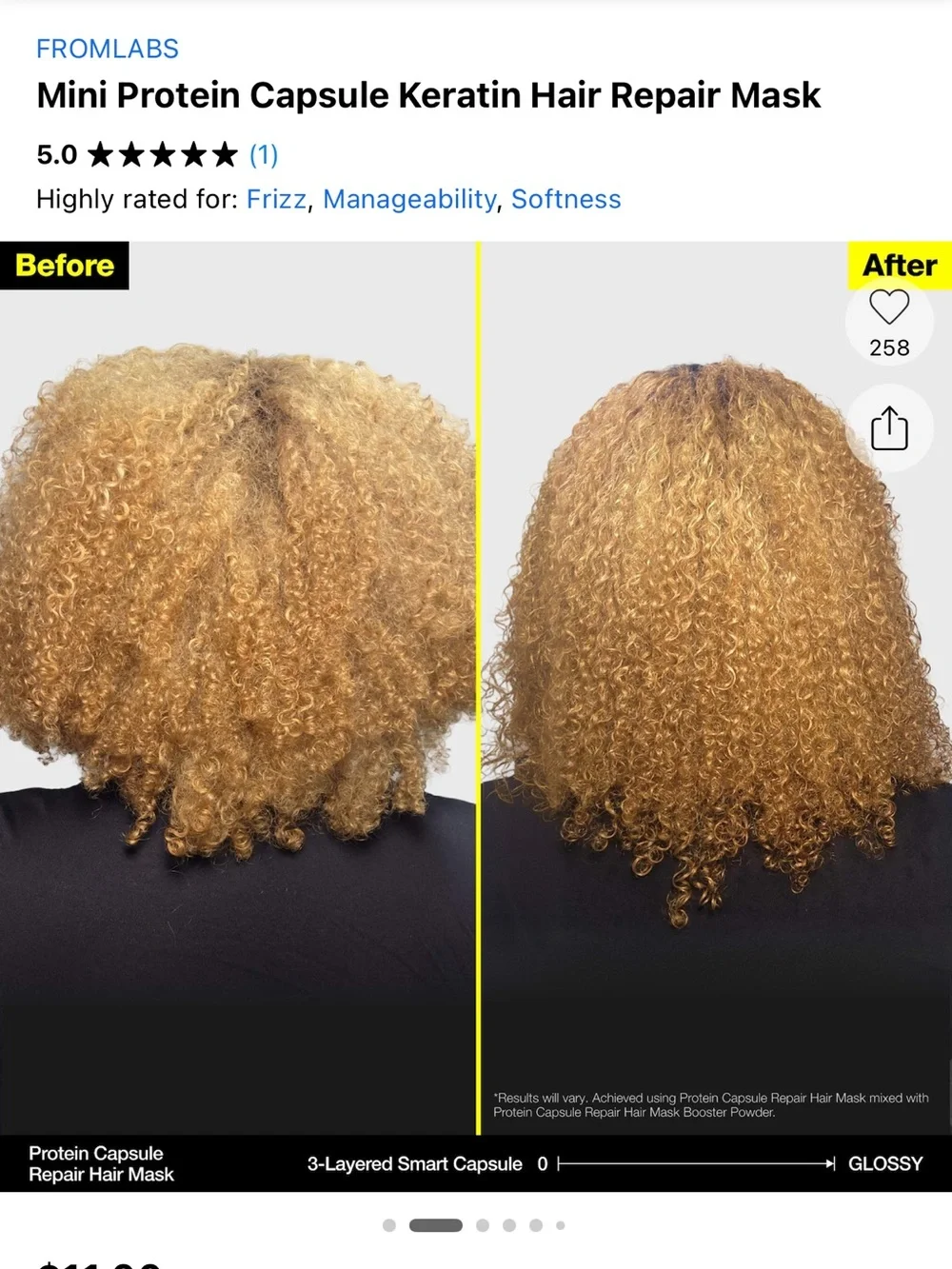 New launch from Sephora : Protein Capsule Hair Repair Treatment and Spray